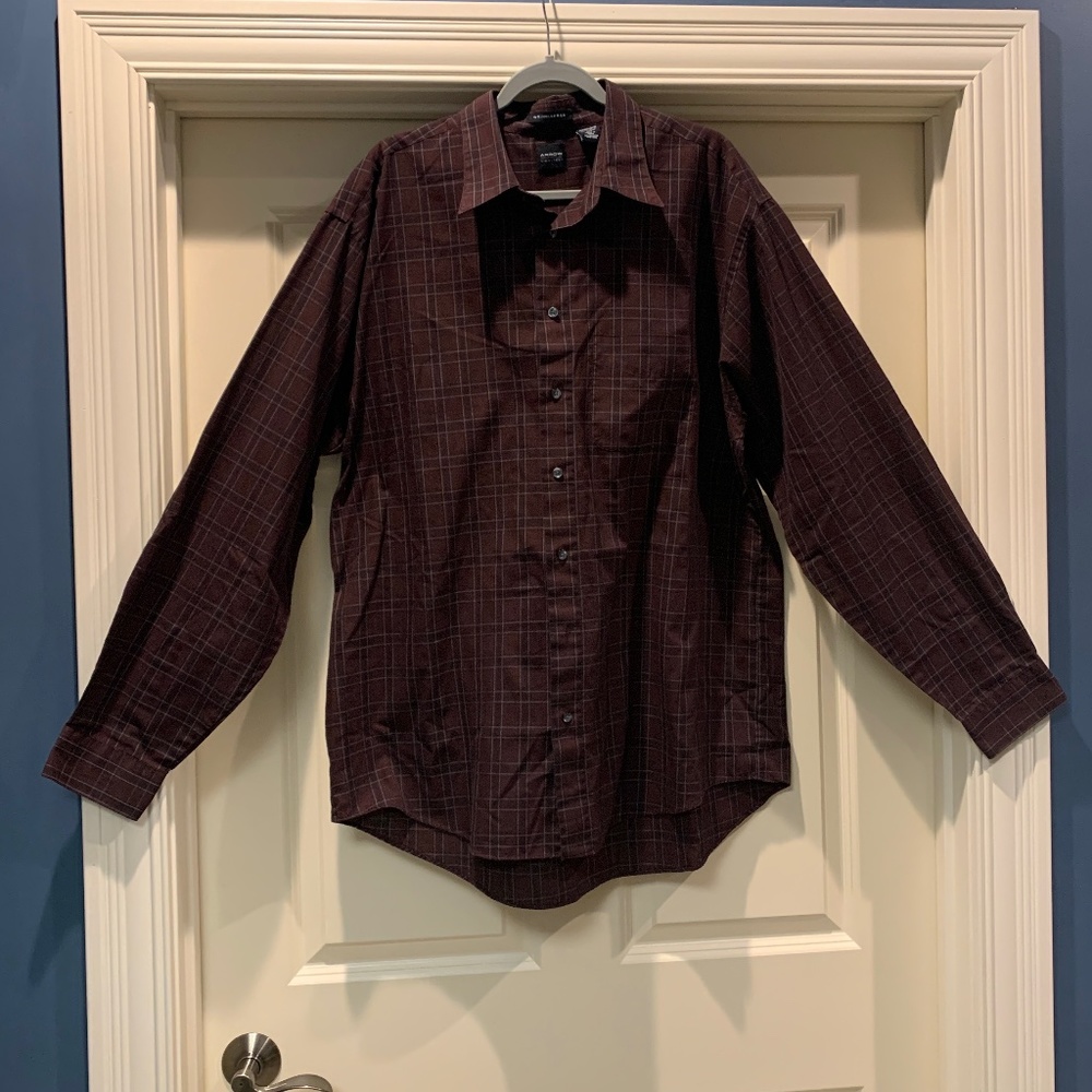 Men’s Arrow Long Sleeve Button Down Shirt Size XLT